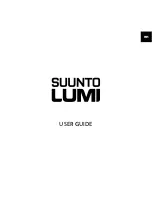 Suunto LUMI User Manual preview