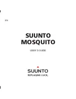 Suunto Mosquito User Manual preview