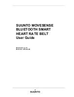 Предварительный просмотр 1 страницы Suunto MOVESENSE User Manual