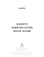 Suunto SPARTAN ULTRA Quick Manual preview