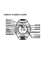 Preview for 4 page of Suunto T6C User Manual