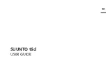 Suunto T6D User Manual preview