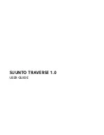 Suunto TRAVERSE 1.0 User Manual preview