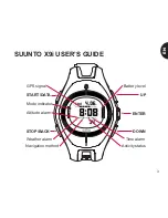 Предварительный просмотр 2 страницы Suunto X9i User Manual