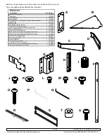 Preview for 2 page of Suzohapp peerless-AV 49-5672-30 Installation And Assembly Manual