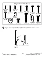 Preview for 3 page of Suzohapp peerless-AV 49-5672-30 Installation And Assembly Manual