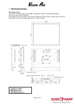 Предварительный просмотр 9 страницы Suzohapp Vision Pro 150TFT 1910 Series Manual