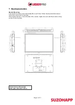 Preview for 9 page of Suzohapp Vision Pro 150TFT 2206 Series Manual