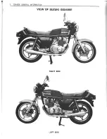 Предварительный просмотр 4 страницы Suzuki 1980 GSX400 Service Manual