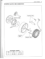 Предварительный просмотр 25 страницы Suzuki 1980 GSX400 Service Manual