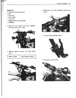 Предварительный просмотр 31 страницы Suzuki 1980 GSX400 Service Manual