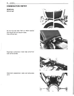 Предварительный просмотр 72 страницы Suzuki 1980 GSX400 Service Manual