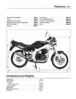 Suzuki 1989 GS500EK Service Manual предпросмотр