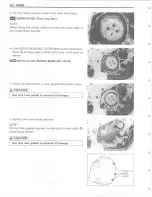 Предварительный просмотр 89 страницы Suzuki 1996 GSX-R750 Service Manual