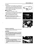 Предварительный просмотр 35 страницы Suzuki 1999 SV650 Service Manual