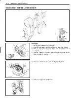 Предварительный просмотр 260 страницы Suzuki 2000 Grand Vitara SQ416 Service Manual