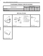 Предварительный просмотр 662 страницы Suzuki 2000 Grand Vitara SQ416 Service Manual