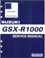 Предварительный просмотр 2 страницы Suzuki 2001 GSX-R1000 Service Manual