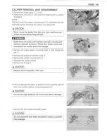 Предварительный просмотр 327 страницы Suzuki 2001 GSX-R1000 Service Manual