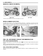 Предварительный просмотр 10 страницы Suzuki 2002 DL1000K2 Service Manual