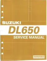 Предварительный просмотр 1 страницы Suzuki 2004 DL650K4 Service Manual