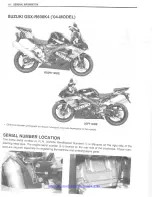 Предварительный просмотр 12 страницы Suzuki 2004 GSX-R600 Service Manual