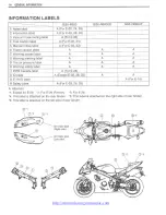 Предварительный просмотр 16 страницы Suzuki 2004 GSX-R600 Service Manual