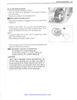 Предварительный просмотр 31 страницы Suzuki 2004 GSX-R600 Service Manual