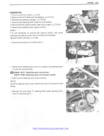 Предварительный просмотр 303 страницы Suzuki 2004 GSX-R600 Service Manual