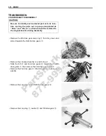 Предварительный просмотр 126 страницы Suzuki 2005 DL650K5 Service Manual