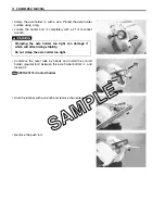 Предварительный просмотр 15 страницы Suzuki 2005 DR-Z400SMK5 Supplementary Service Manual