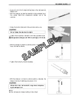 Предварительный просмотр 22 страницы Suzuki 2005 DR-Z400SMK5 Supplementary Service Manual