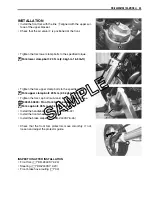 Предварительный просмотр 26 страницы Suzuki 2005 DR-Z400SMK5 Supplementary Service Manual