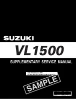 Suzuki 2005 VL1500K5 Supplementary Service Manual предпросмотр