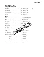 Предварительный просмотр 6 страницы Suzuki 2005 VL1500K5 Supplementary Service Manual