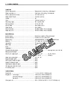 Предварительный просмотр 7 страницы Suzuki 2005 VL1500K5 Supplementary Service Manual