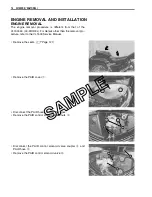 Предварительный просмотр 15 страницы Suzuki 2005 VL1500K5 Supplementary Service Manual