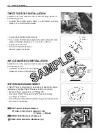 Предварительный просмотр 111 страницы Suzuki 2005 VL1500K5 Supplementary Service Manual