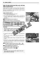 Предварительный просмотр 133 страницы Suzuki 2005 VL1500K5 Supplementary Service Manual