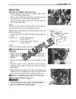 Предварительный просмотр 136 страницы Suzuki 2005 VL1500K5 Supplementary Service Manual