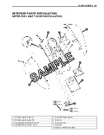 Предварительный просмотр 154 страницы Suzuki 2005 VL1500K5 Supplementary Service Manual