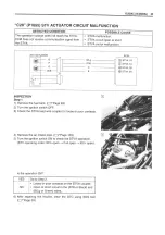 Предварительный просмотр 70 страницы Suzuki 2005 VL800 Supplementary Service Manual