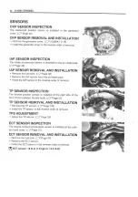 Предварительный просмотр 91 страницы Suzuki 2005 VL800 Supplementary Service Manual