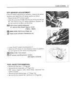 Предварительный просмотр 112 страницы Suzuki 2005 VL800 Supplementary Service Manual