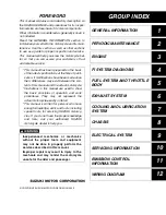 Предварительный просмотр 2 страницы Suzuki 2006 GSR600 Service Manual