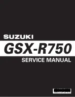 Preview for 1 page of Suzuki 2006 gsxr 600 Service Manual