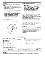 Preview for 422 page of Suzuki 2006 SX4 Service Manual