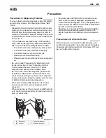 Preview for 549 page of Suzuki 2006 SX4 Service Manual