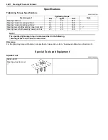 Preview for 802 page of Suzuki 2006 SX4 Service Manual