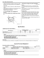 Preview for 1364 page of Suzuki 2006 SX4 Service Manual